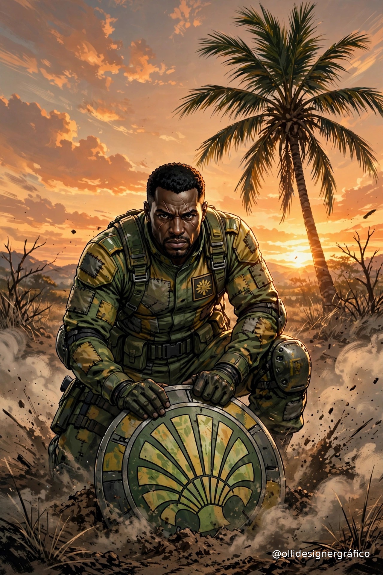 Capa de Bandeira Negra