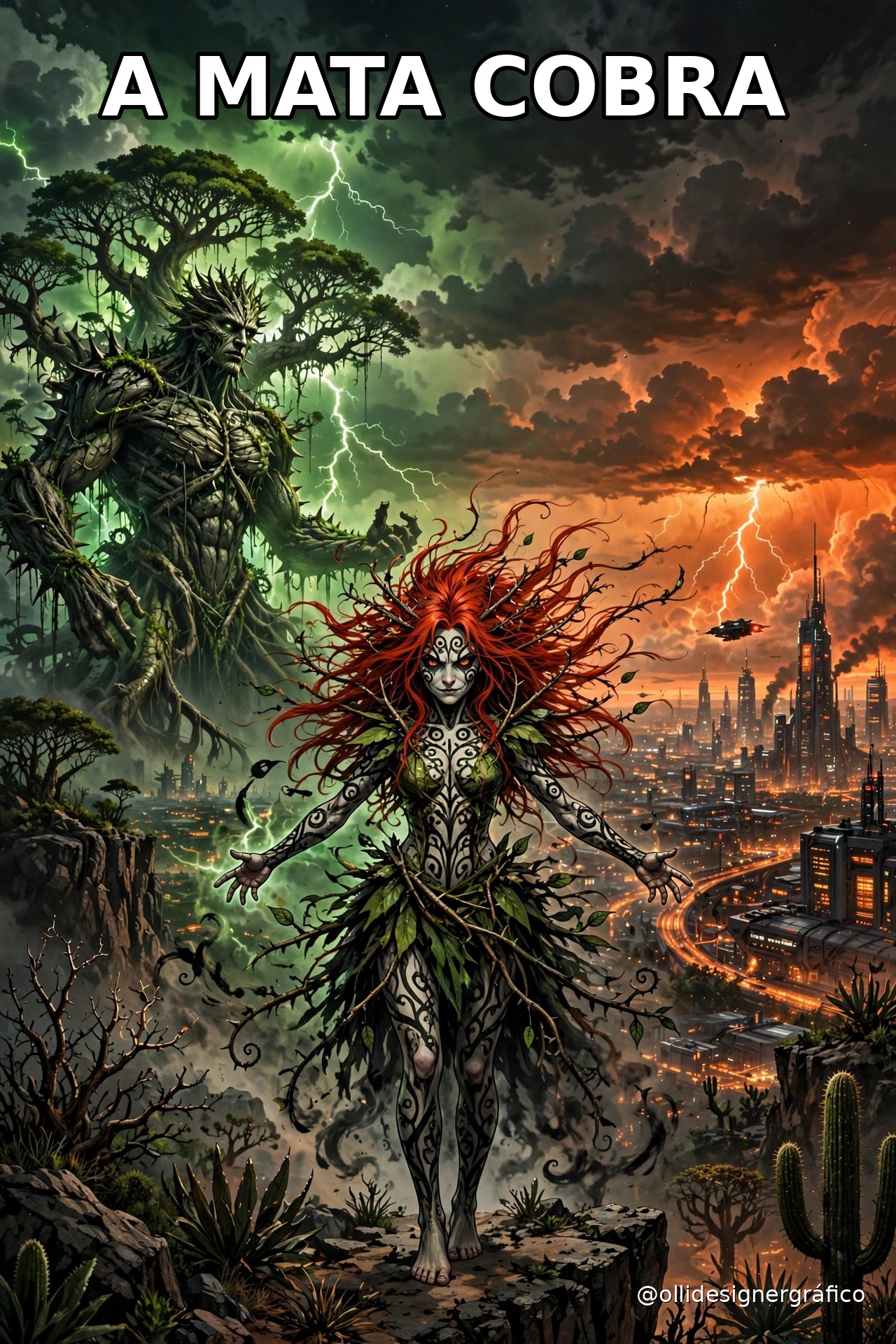 Capa de A Mata Cobra