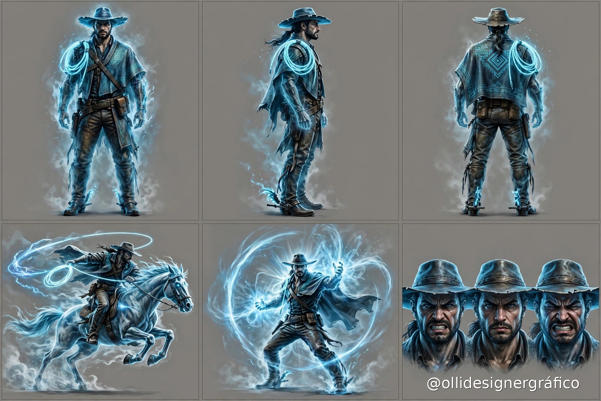 Prancheta de Vaqueiro Fantasma